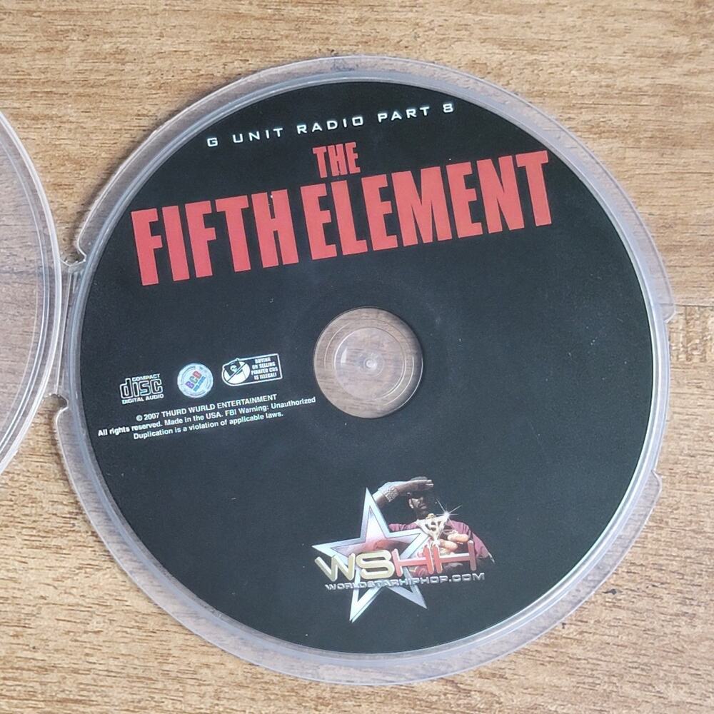 G-Unit Radio Part 8 The Fifth Element CD RAP HIP HOP 50 Cent The Game